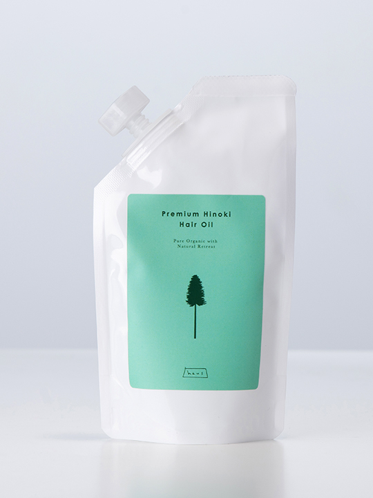 haus プレミアムヒノキヘアオイル詰め替え用レフィル