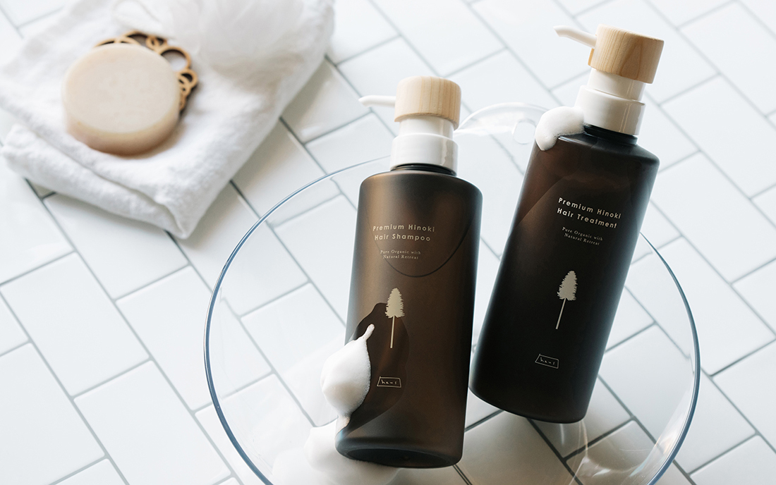 「haus」プレミアムヒノキヘアシャンプー