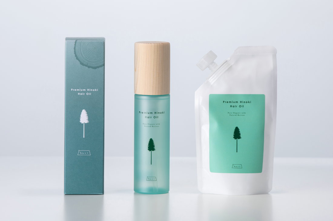 「haus」プレミアムヒノキヘアオイル