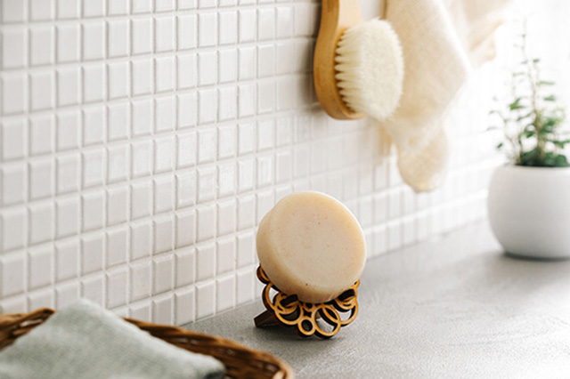 エッセンシャルウォーター「ヒノキ水」も石鹸